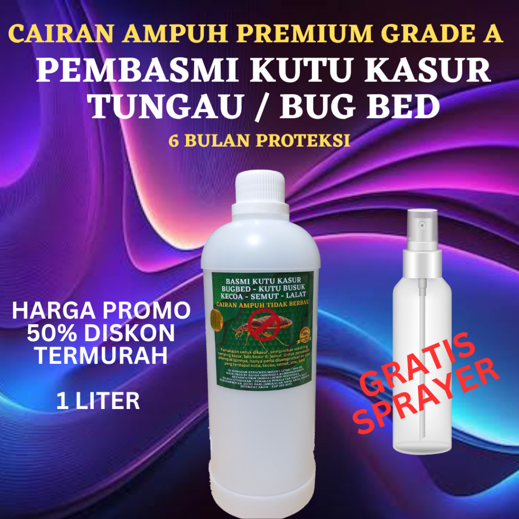Semprotan Obat Anti Kutu Kasur Tungau