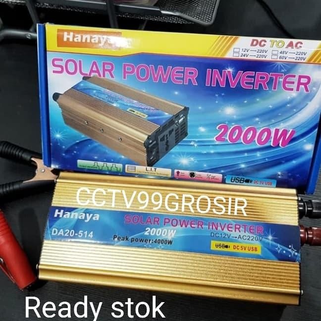 POWER INVERTER 2000 WATT HANAYA / 2000 W DC TO AC