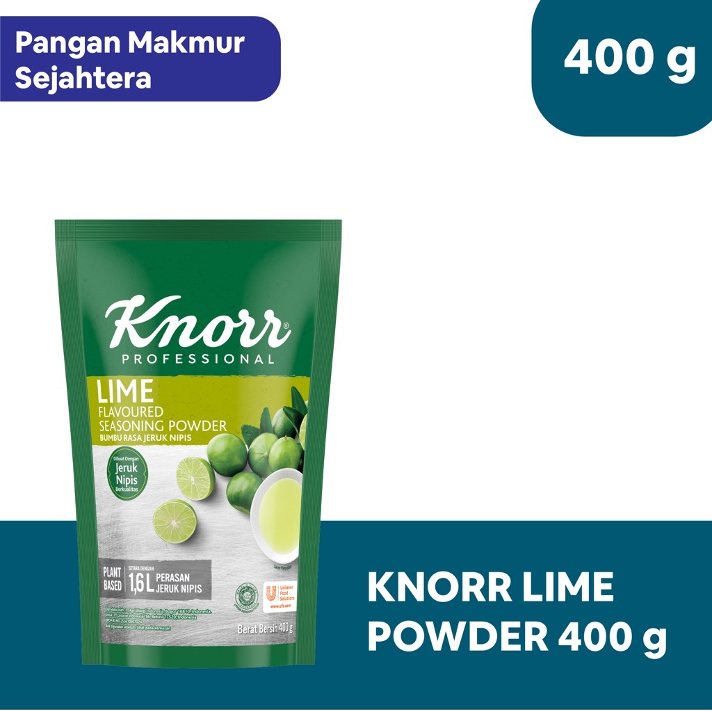 

KNORR - BUMBU PERASA JERUK NIPIS / BUBUK JERUK NIPIS / LIME POWDER 400Gr