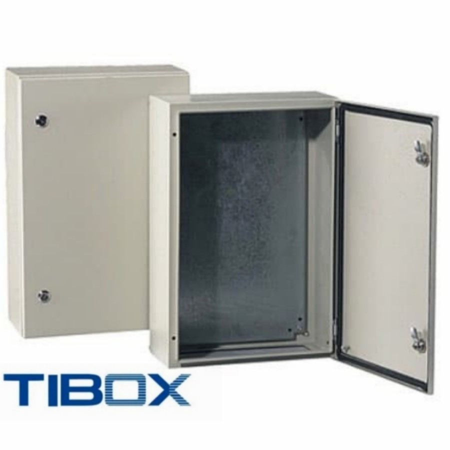 Panel Box Steel TIBOX T-6040/20 W400xH600xD200mm RAL7032