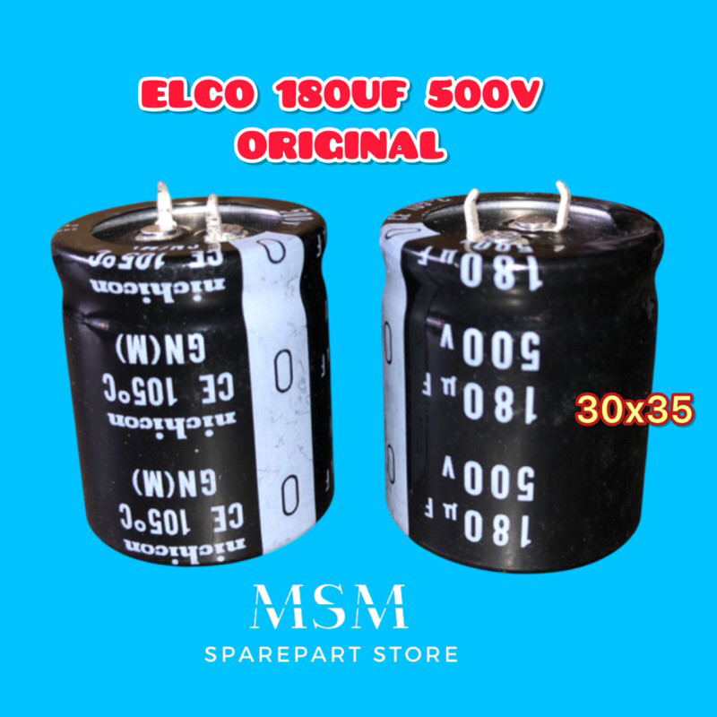 ELCO 180UF 500V ORIGINAL