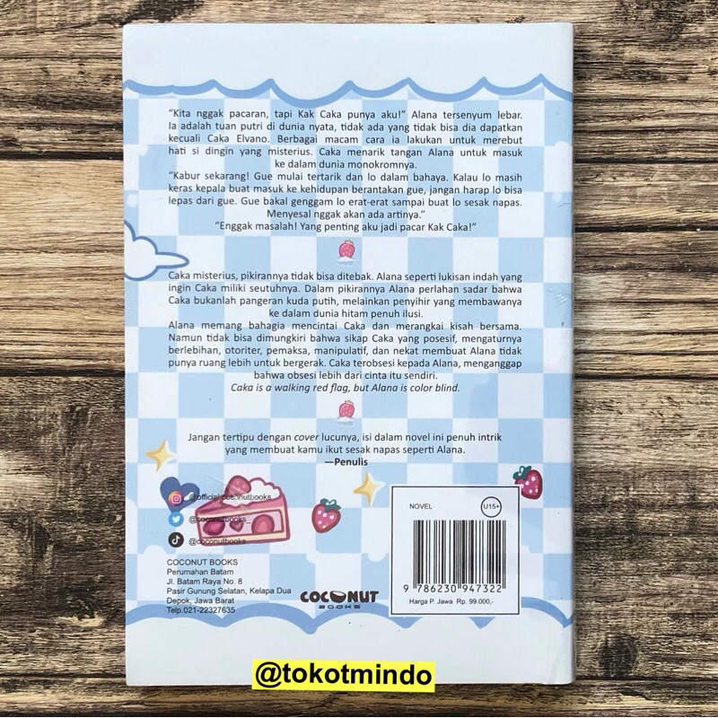 ORIGINAL Novel STRAWBERRY CLOUD (Virda A Putri) - Coconut Books