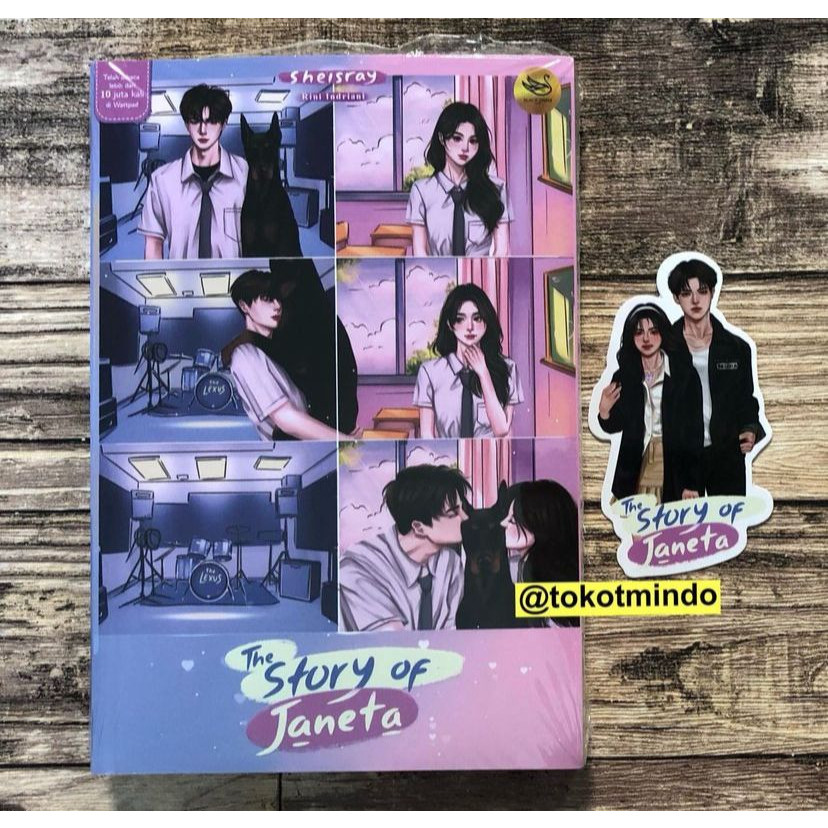 ORIGINAL Novel THE STORY OF JANETA (Sheisray Rini Indriani) - Penerbit BlackSwan