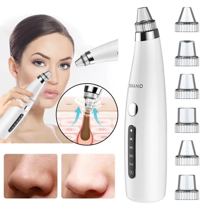 Alat Pembersih Komedo Penyedot Komedo Vacuum Absorption Vacuum Cleaner Elektrik USB Charger