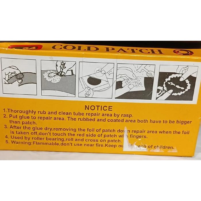 SALE STIKER STICKER LEM TAMBAL BAN KARET DALAM SEPEDA MOTOR STRONG TIRE TUBE COLD PATCH COLDPATCH