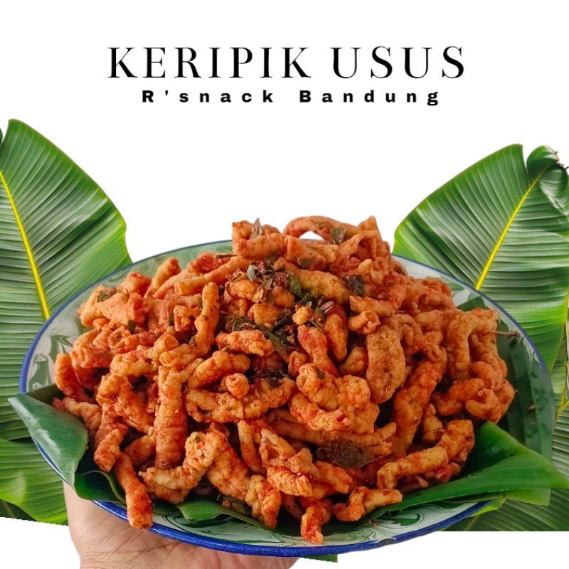 

keripik usus juara -usus ayam crispy 1kg WE!!