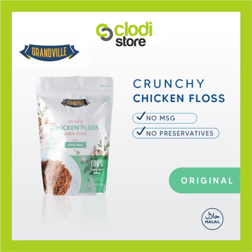 

Grandville Abon AYAM Crunchy Single Pack Original Abon Grandville Ayam Original WE!!