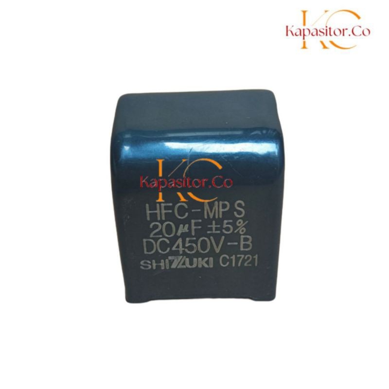 KAPASITOR AC DAIKIN INVERTER 1/2PK 1PK HFC MPS 20UF DC450V-B SHIZUKI CAPASITOR AC DAIKIN ORIGINAL