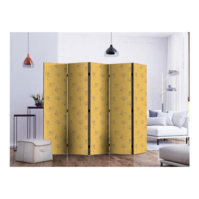Sketsel Room Divider Pembatas Ruangan Partisi Lipat - Sunny Dandelion