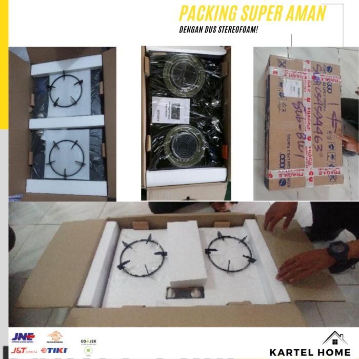 KOMPOR GAS SUGGO TANAM 2 Tungku Kompor Gas Kaca SNI