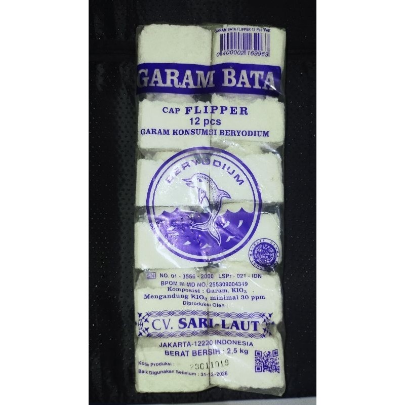 

Garam Bata Flipper Isi 12 blok