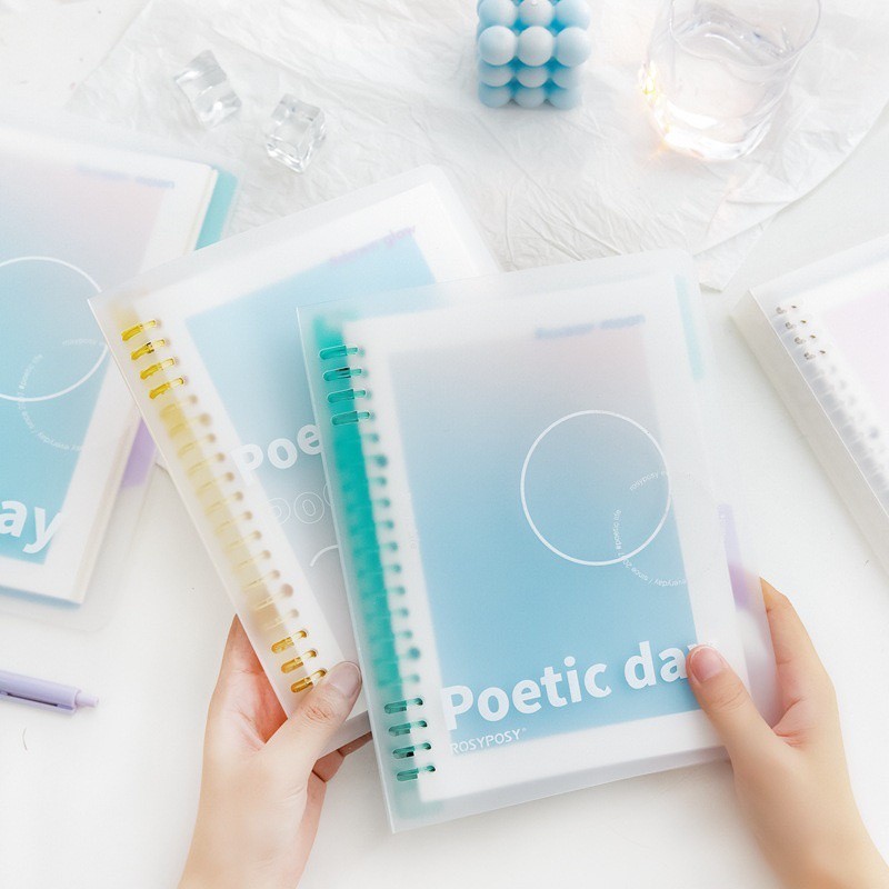 

ROSYPOSY POETIC DAY A5/B5 LOOSE LEAF BINDER NOTEBOOK