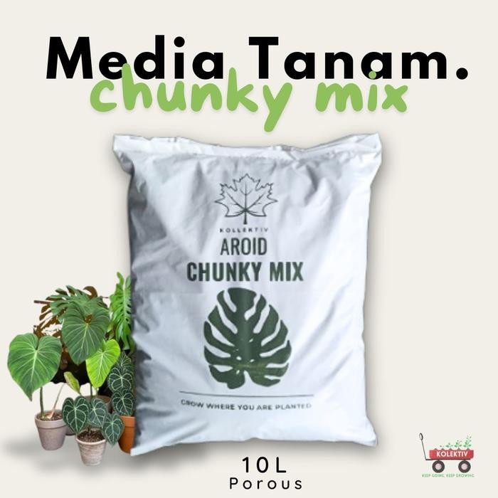 Media Tanam Aroid / Aglonema Chunky Mix Karung Kode 476