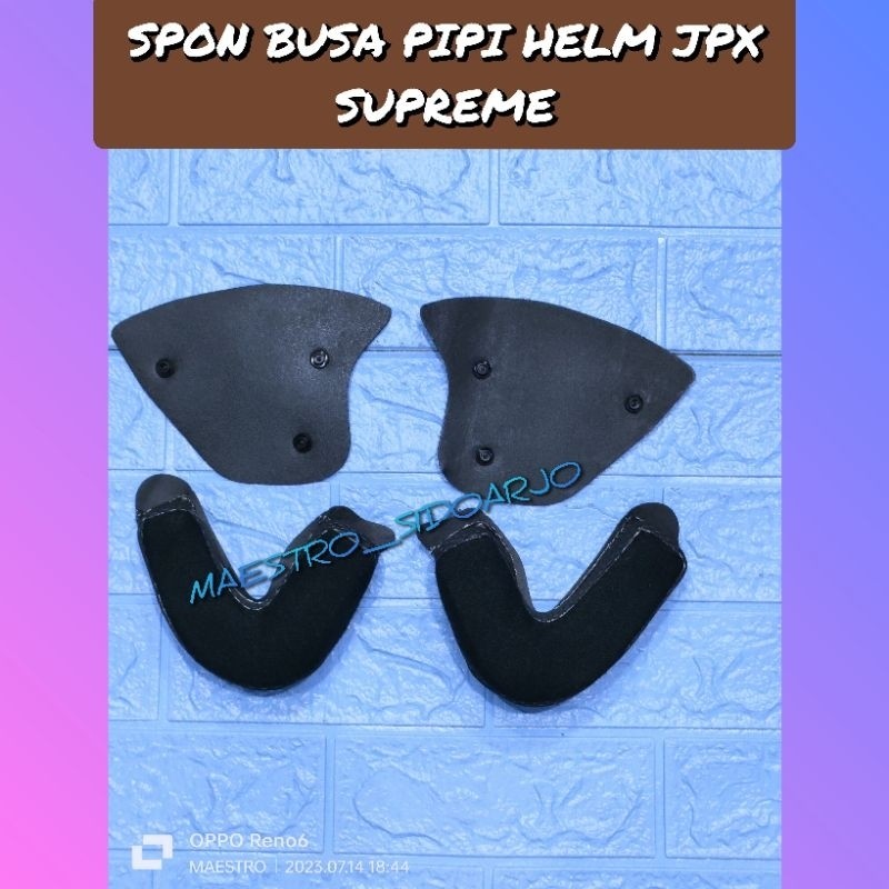 Maylikania Spon Busa Helm Jpx Supreme Half Face Full Sett