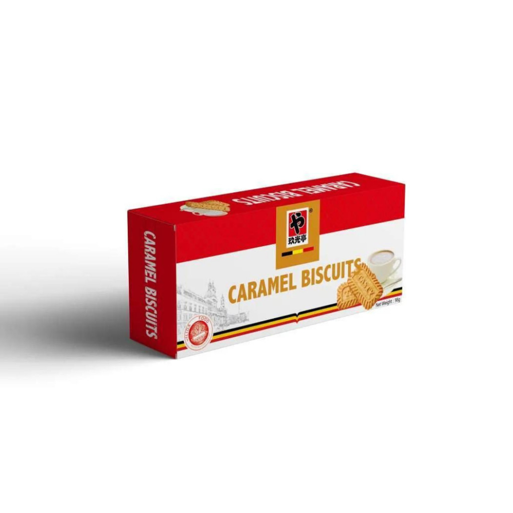 

Olivoliv Snack Jgt Caramel Biscuit 98G/Roti Biscuit Caramel 98G Halal