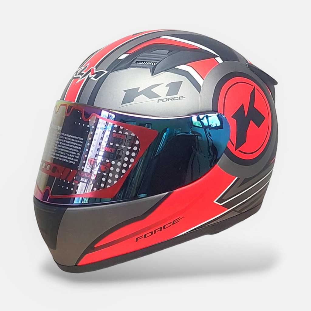 Fresh Lingling Helm Fullface Dewasa R10 Klm Helm Pria Wanita Sni