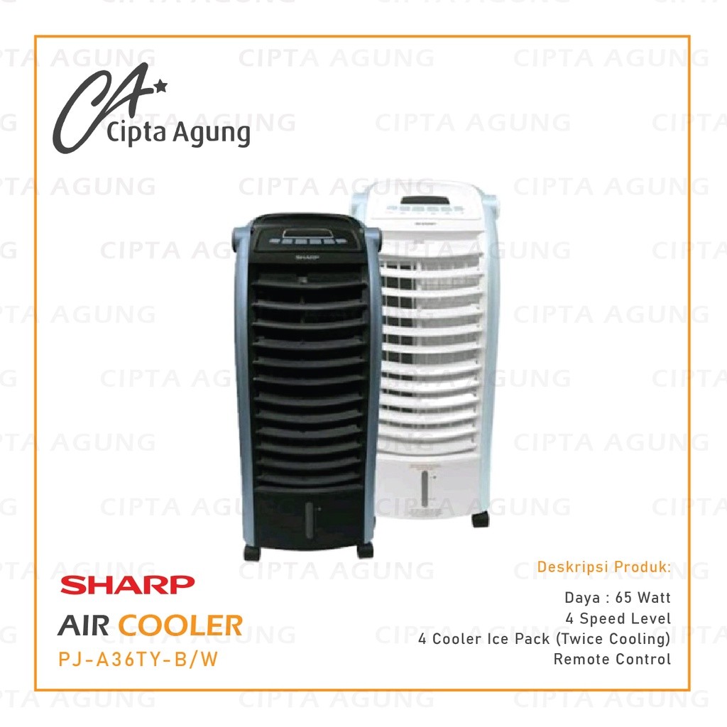 AIR COOLER SHARP PJ A36 TY B W PJ-A36TY-B/W