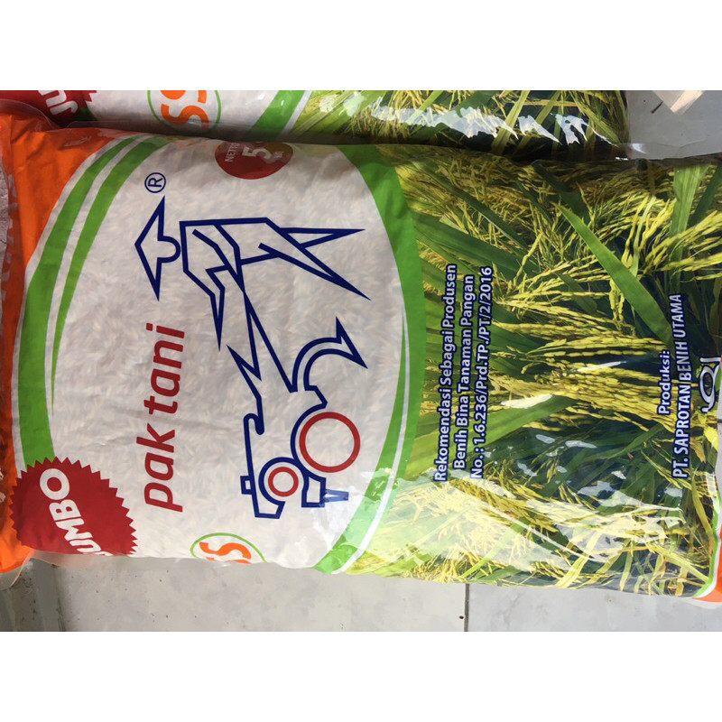 Flowersbloom Benih Padi Padjajaran Jumbo Pak Tani Genjah