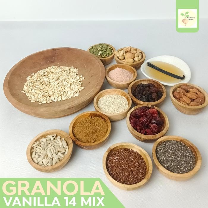 

JTTOP" SPECIAL GRANOLA 500GR - (9 MIX) ROLLED OAT, CASHEW, PUMPKIN, RAISIN