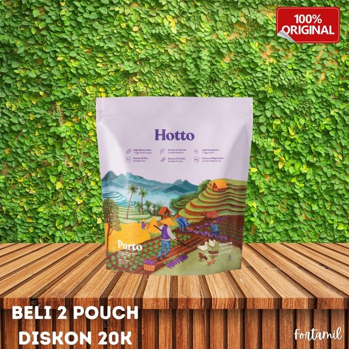 

JTTOP" HOTTO PURTO POUCH SEREAL 16 SACHET MULTIGRAIN SEREAL