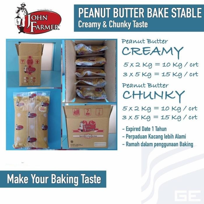 

JTTOP" PEANUT BUTTER CREAMY JOHN FARMER / SELAI KACANG 1KG