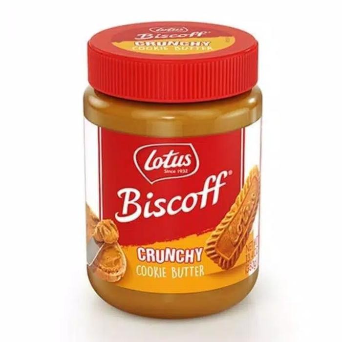 

JTTOP" LOTUS BISCOFF CRUNCHY SPREAD 380 GRAM .