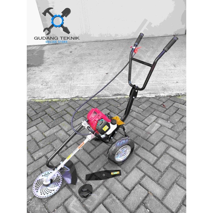 Happygardens Mesin Potong Rumput Dorong 4Tak St435 Matrix / Mesin Pemotong Rumput Brush Cutter