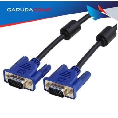 MD Illupro Kabel VGA to VGA 5m Kabel VGA PC to Monitor Original Full HD 5 Meter