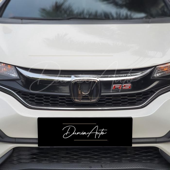 Emblem Logo Black Chrome Honda Jazz RS GK5 Facelift DEPAN