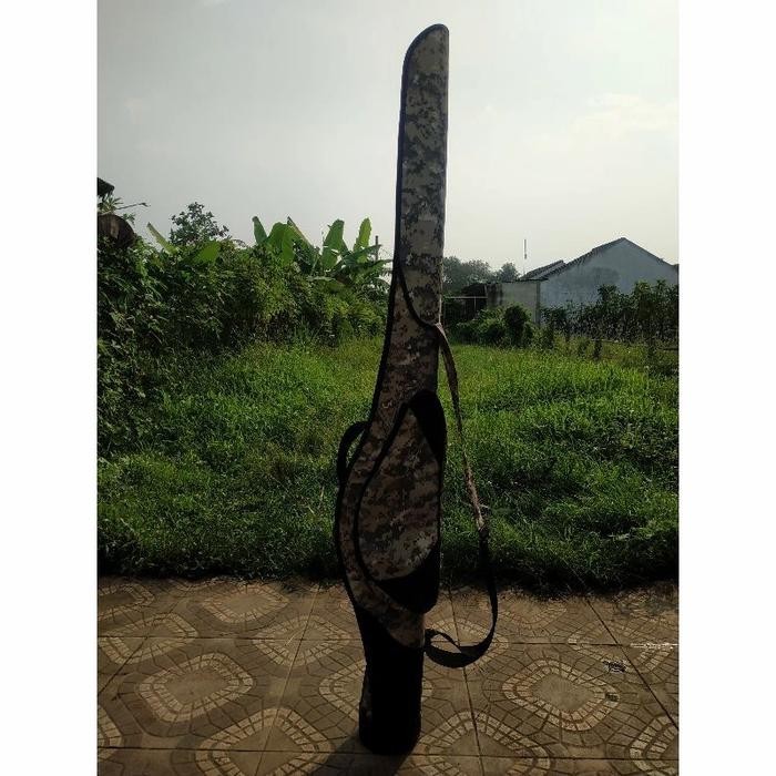 tas joran pancing double 110 cm hard case ( mangkuk )