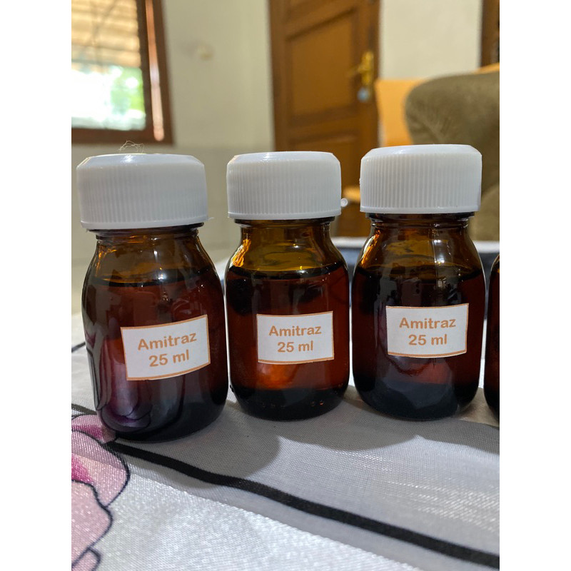 ALMITRAZ AMITRAZ AMITRAS MURNI 25 ml obat kutu jamur ANJING
