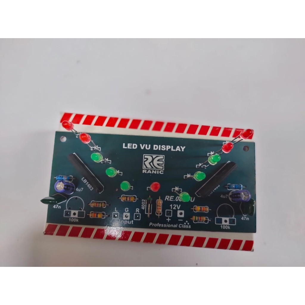 Kit LED VU Display Stereo