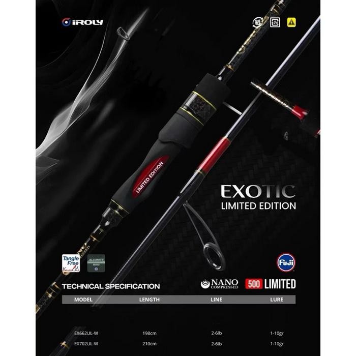 Joran Iroly Exotic Limited Edition 662/702 Cm - Carbon Solid