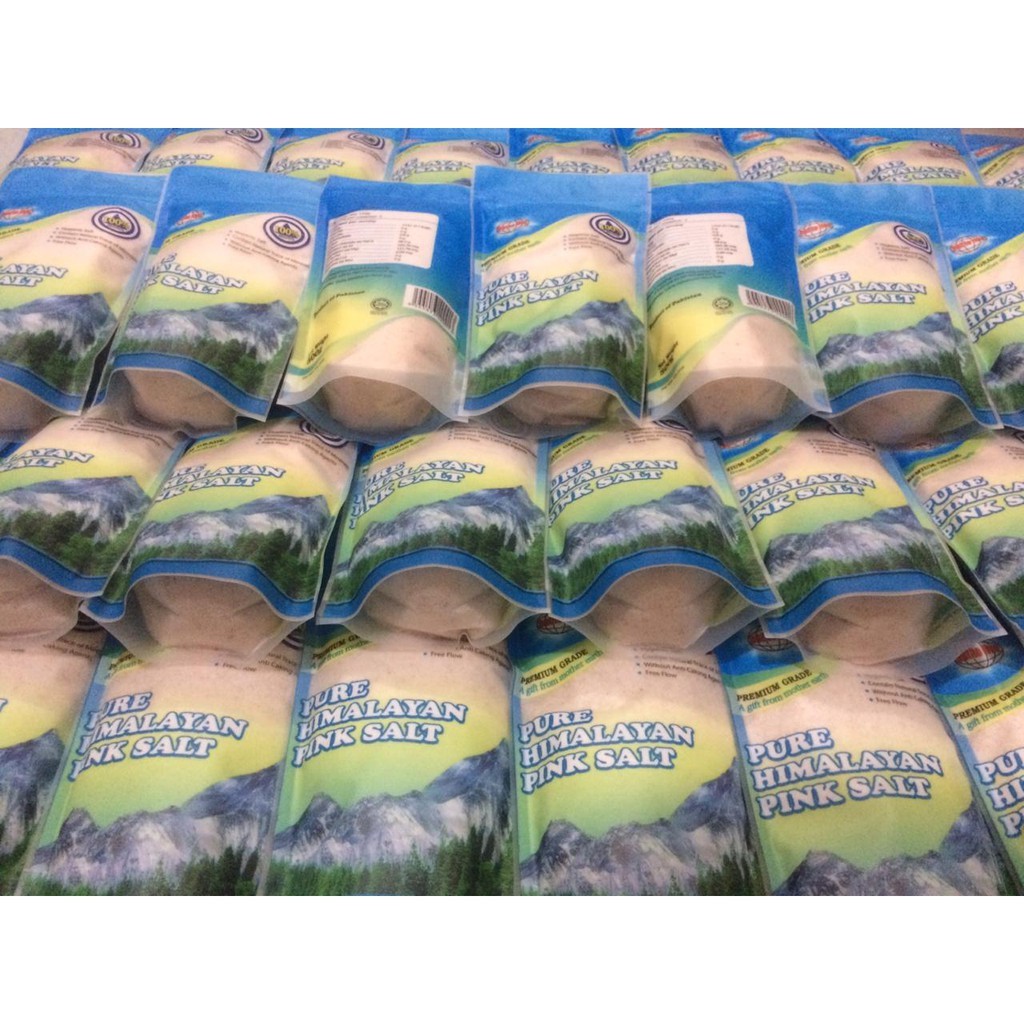 

STOCK TERBATAS!!! PURE HIMALAYAN SALT 500GR HIMSALTORGANIC GARAM HIMALAYA