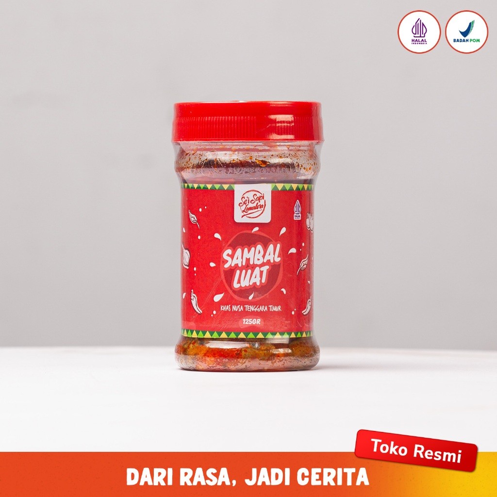 

Sambal Luat 125gr/Sambal Nusantara/Sei Sapi Lamalera