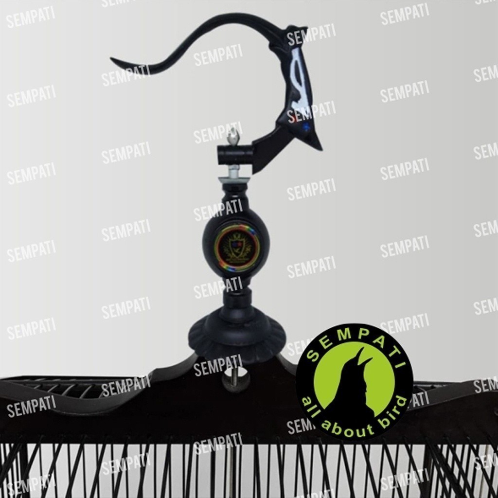 SEMPATI GANTUNGAN LIPAT ORIQ JAYA PION BESI ALUMUNIUM SANGKAR KANDANG BURUNG LOVEBIRD LOVE BIRD