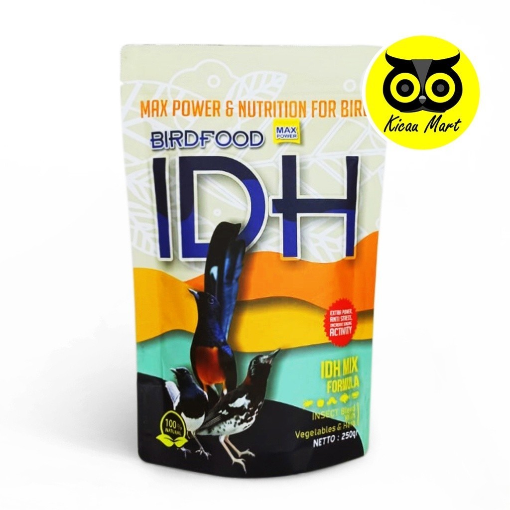 KICAU MART IDH PAKAN MURAI VOER MURAI PUR BURUNG MURAI BATU TROTOL BIRD FOOD INSECT BLEND WITH