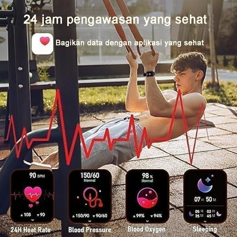 [4G 5G Sim card] Samsung Smartwatch S9 ULTRA RAM 2 / 16GB Bisa Nonton Youtube TikTok Baterai 1000mAh
