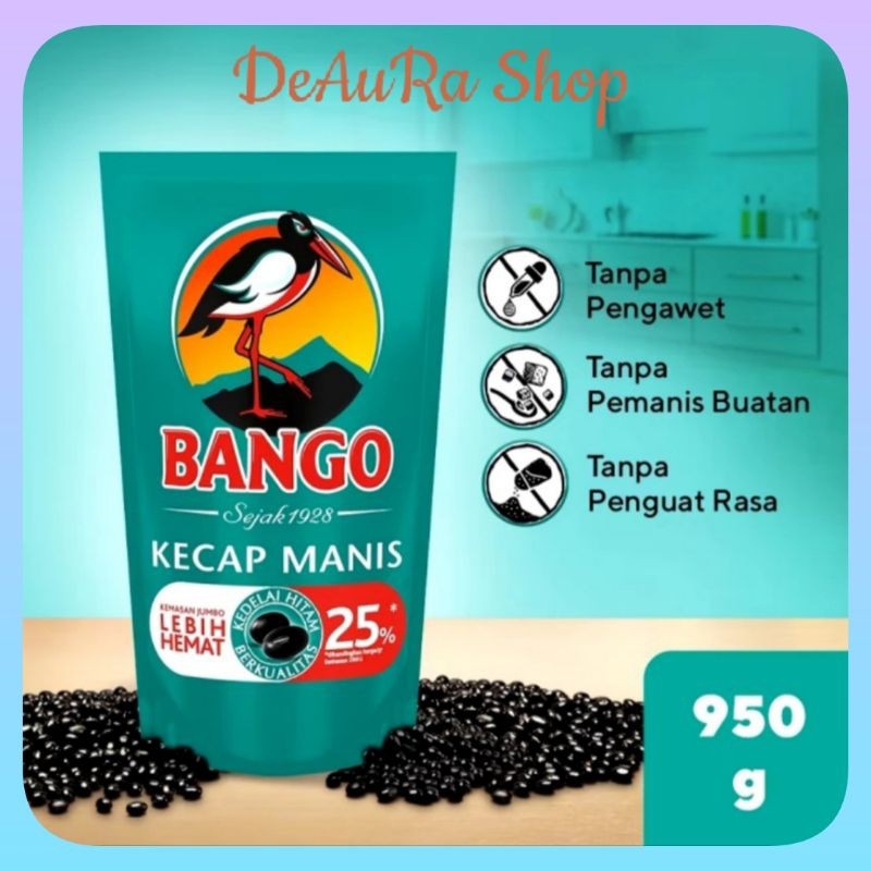 

Bango Kecap Manis 950g Cita Rasa Unik Alami