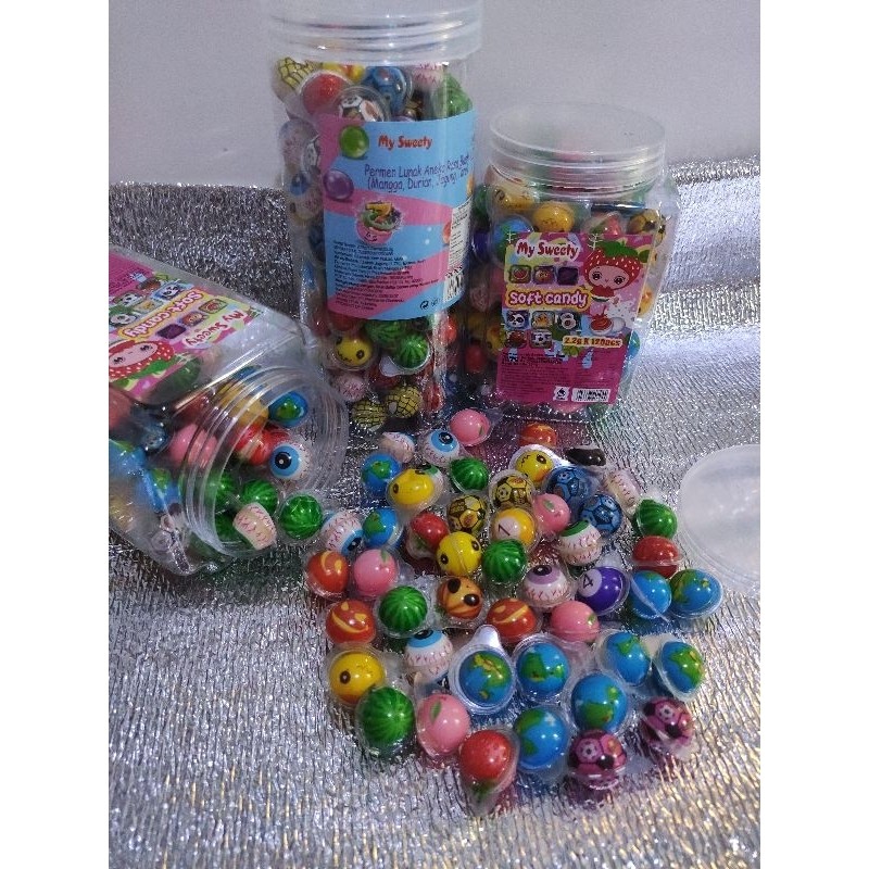 

Permen Lunak Mini Viral isi 120 pcs