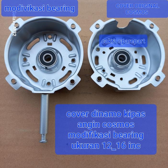 PREMIUM cover/batok dinamo kipas angin cosmos modif bearing