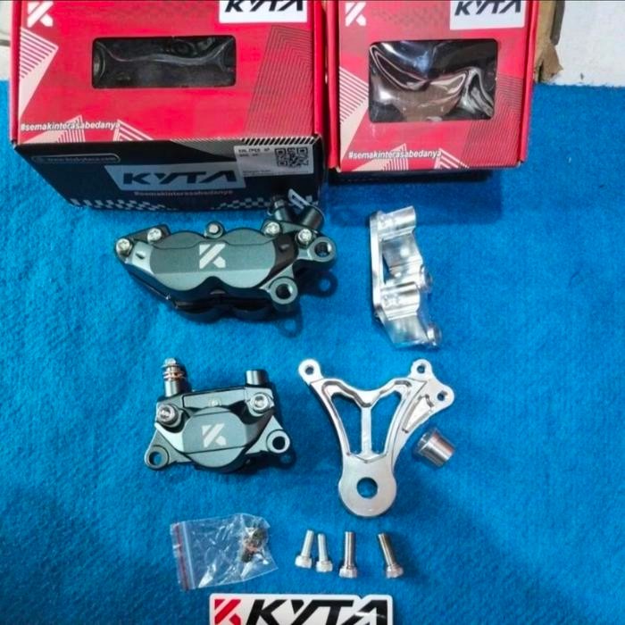 PREMIUM KALIPER CALIPER REM DEPAN BELAKANG NINJA R SS RR KRR PAKETAN KTC KYTACO ORIGINAL