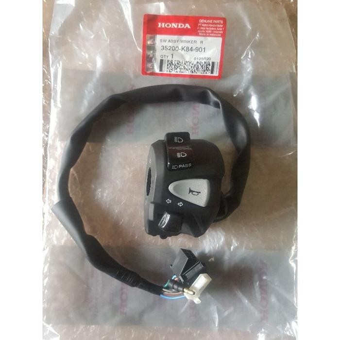 PREMIUM SAKLAR LAMPU CRF 150 L CRF150 KIRI ORIGINAL AHM 35200K84901