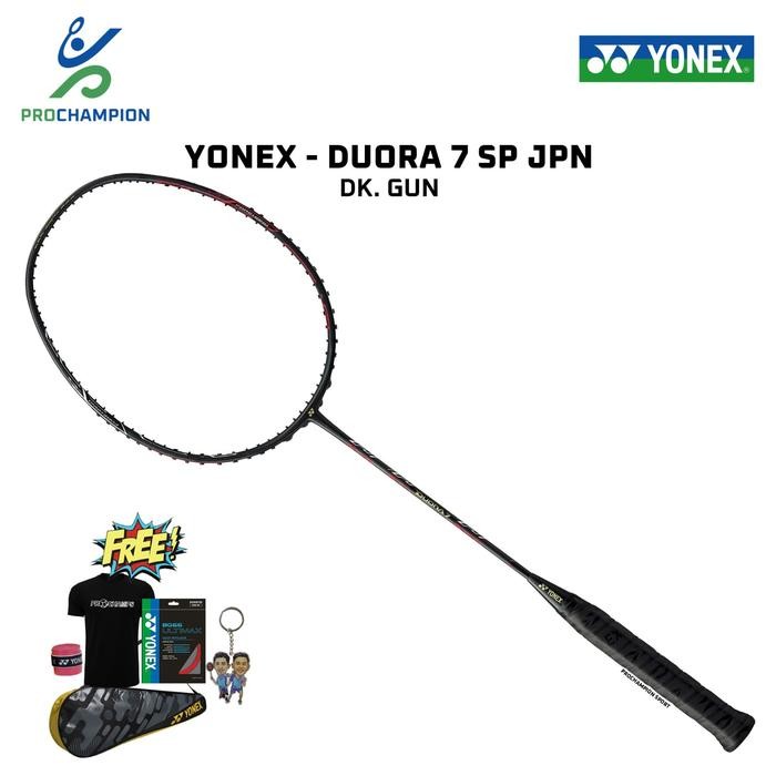PREMIUM New  Raket Badminton Yonex DUORA 7 SP JPN Dark Gun
