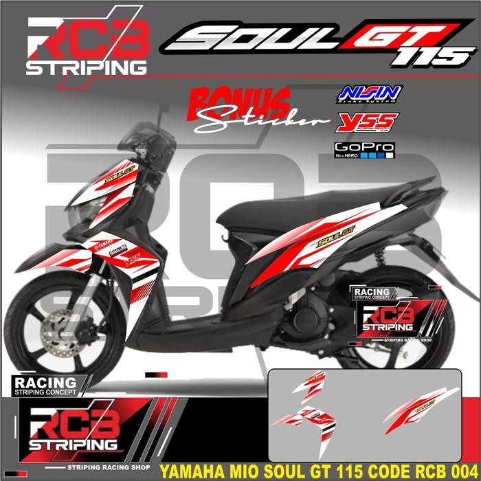 PREMIUM striping variasi mio soul gt / decal mio soul gt / variasi mio soul gt / Sticker Striping