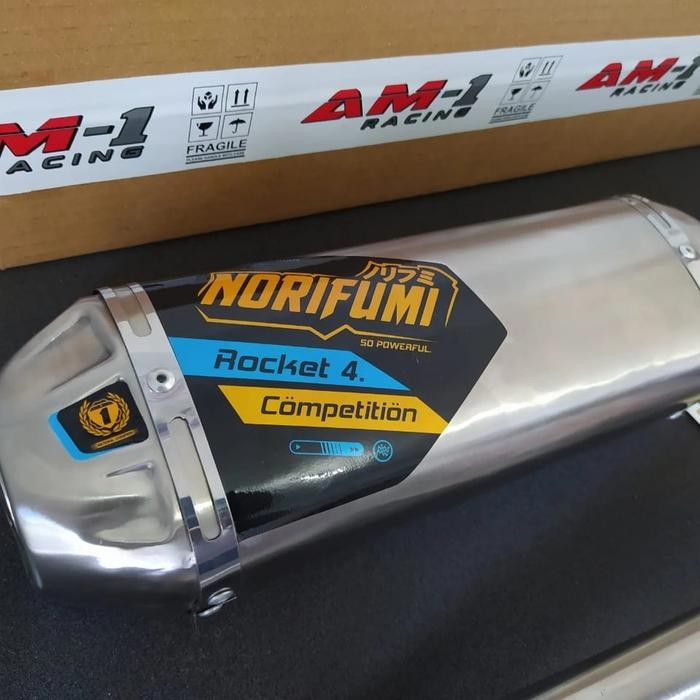 PREMIUM Slincer knalpot Norifumi Roket Rocket 4 Kompetisi Klx 150 Crf 150
