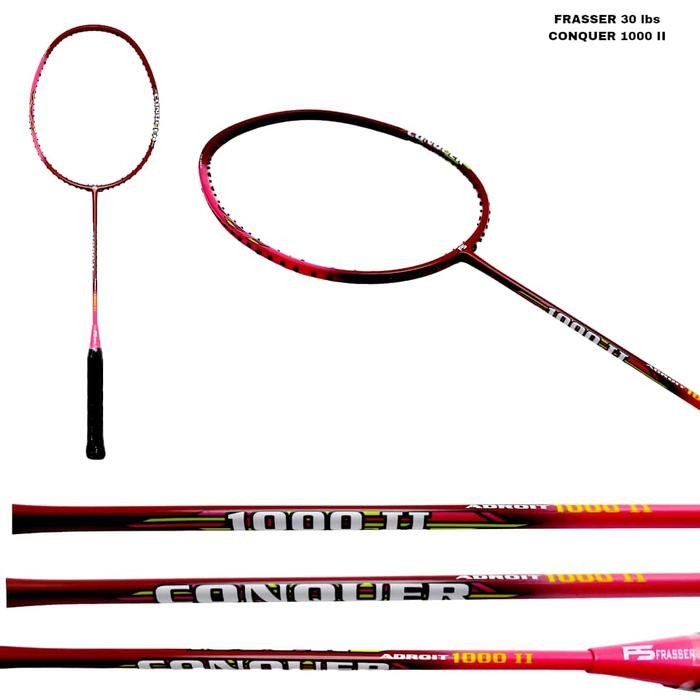 PREMIUM Frasser FS Raket Badminton Bulu Tangkis Alat Olahraga Berkualitas Original Termurah RBTCBN