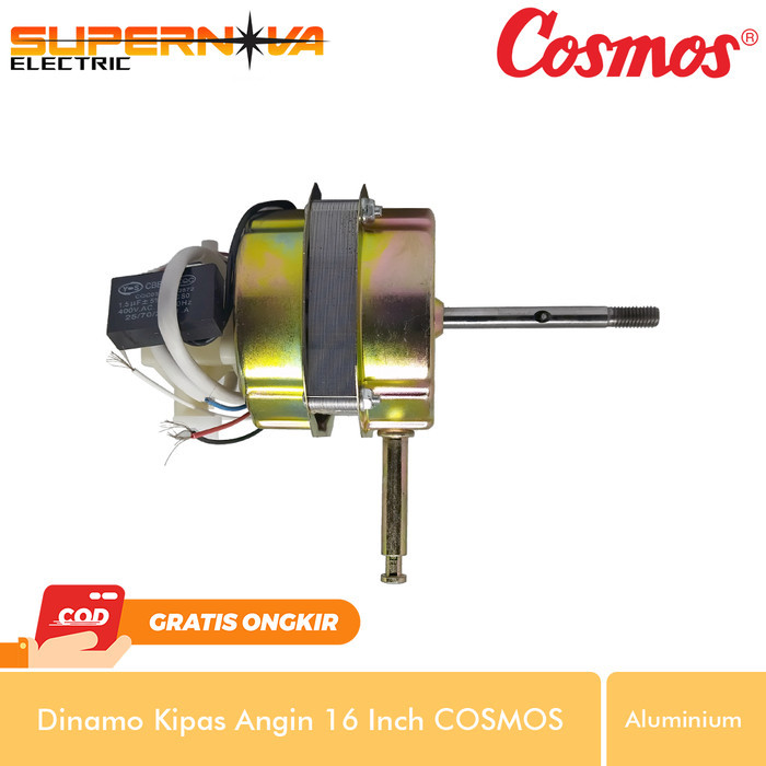PREMIUM Dinamo Kipas Angin Standing COSMOS 12-16 Inch Mesin Kipas Angin