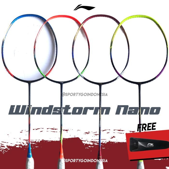 PREMIUM Raket Lining Windstorm Nano 760 770 780 790 Lite Original / Badminton