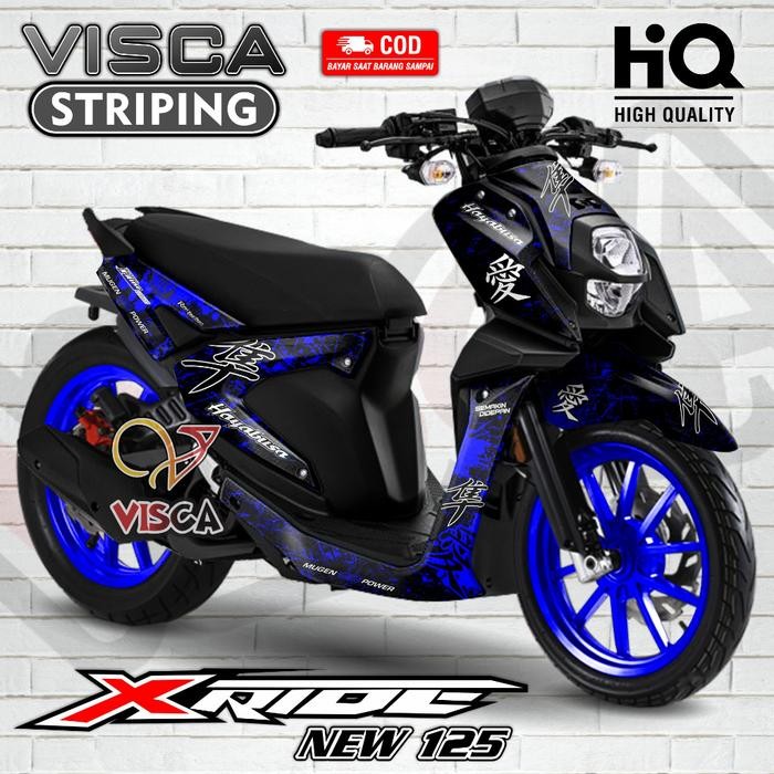 PREMIUM Decal X Ride 125 - Stiker X Ride 125 - Dekal X Ride 125 Full Body - Striping X Ride 125